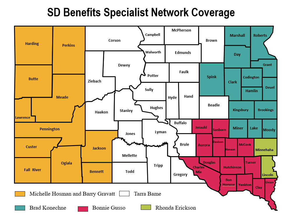 SDBSN County Map